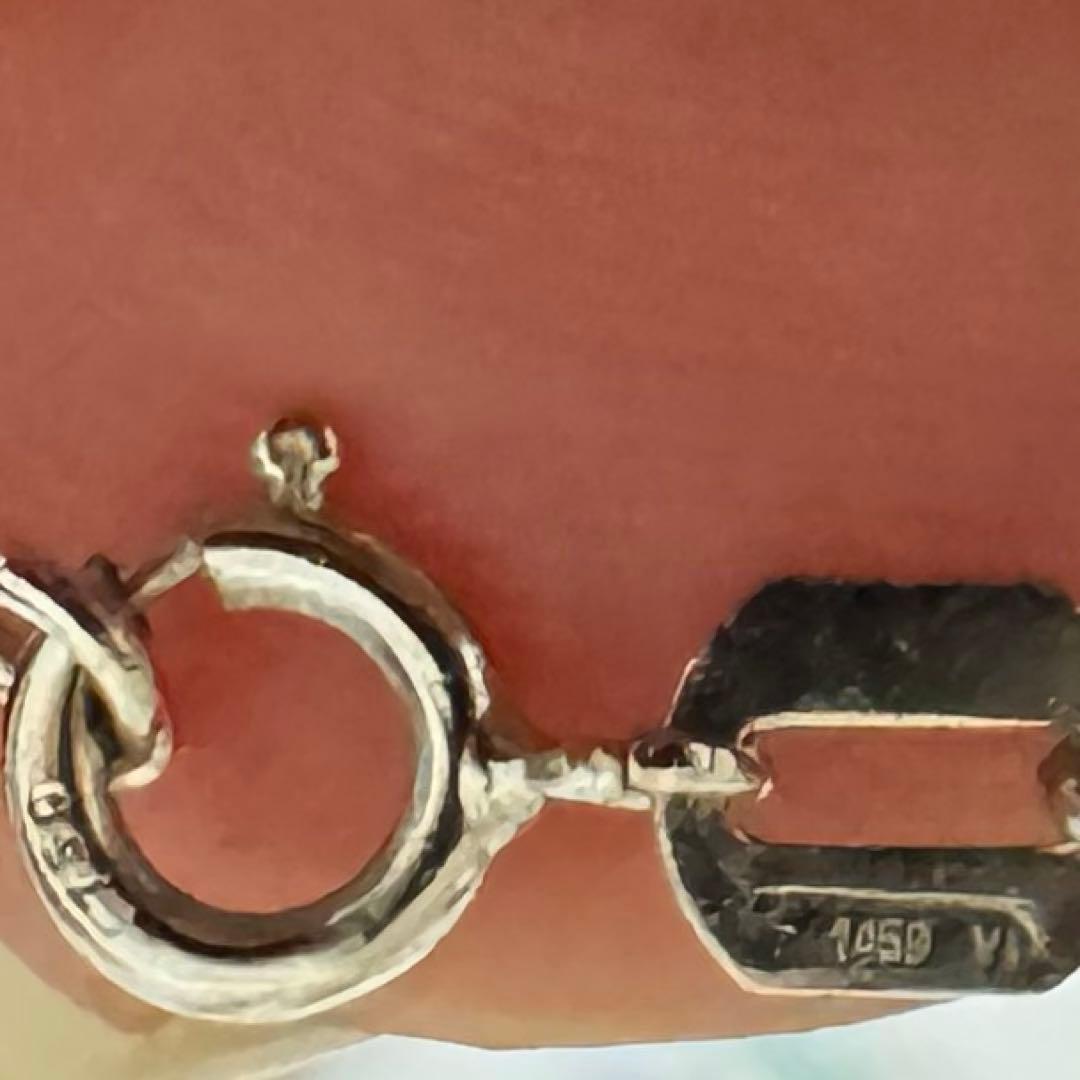 【❤️超美品！】かわいい　パール ネックレス　ホワイトゴールド　プラチナヘッド