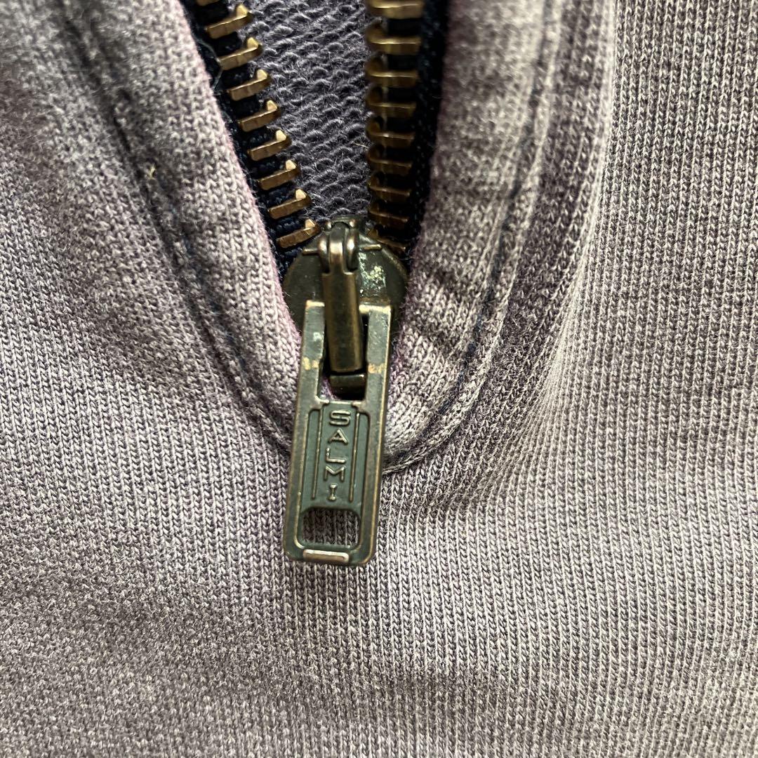 ラルフローレン ハーフジップスウェット L USA製 vintage フェード