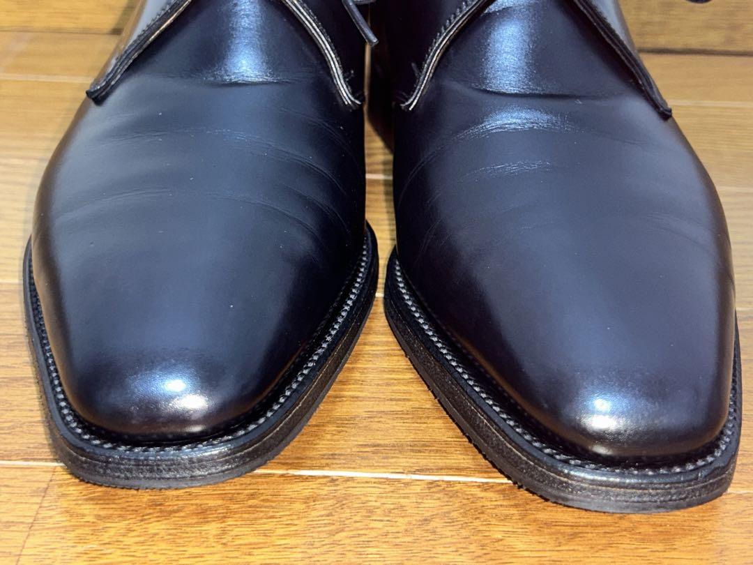 【極美品】JOHN LOBB ジョンロブ プレーントゥ 5E