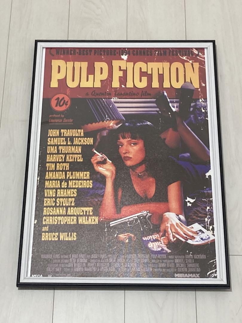 【額縁付き】Pulp Fiction パルプフィクション A2ポスター 額縁付き】Pulp Fiction パルプフィクション A2 ポスター - メルカリ