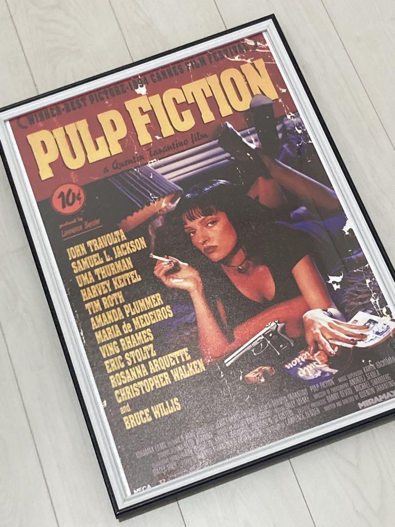 【額縁付き】Pulp Fiction パルプフィクション A2ポスター 額縁付き】Pulp Fiction パルプフィクション A2 ポスター - メルカリ