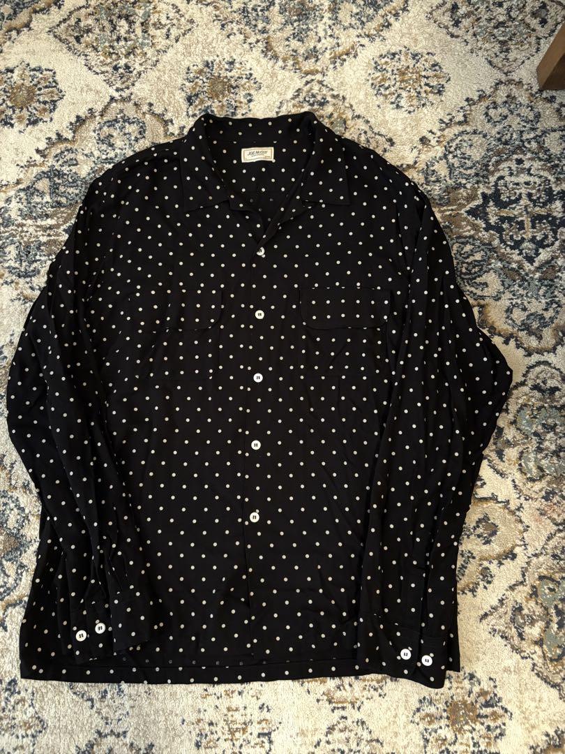【限定出品】JOE McCOY ジョーマッコイ　ドット柄シャツ