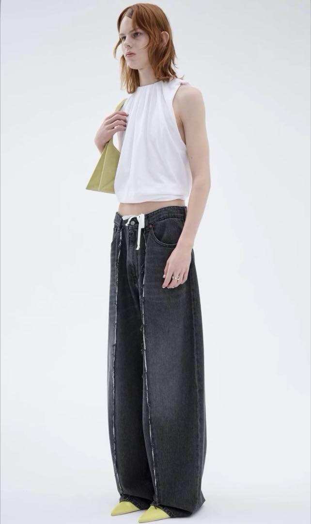 MM6 Maison Margiela エムエムシックス ワイドジーンズ デニム