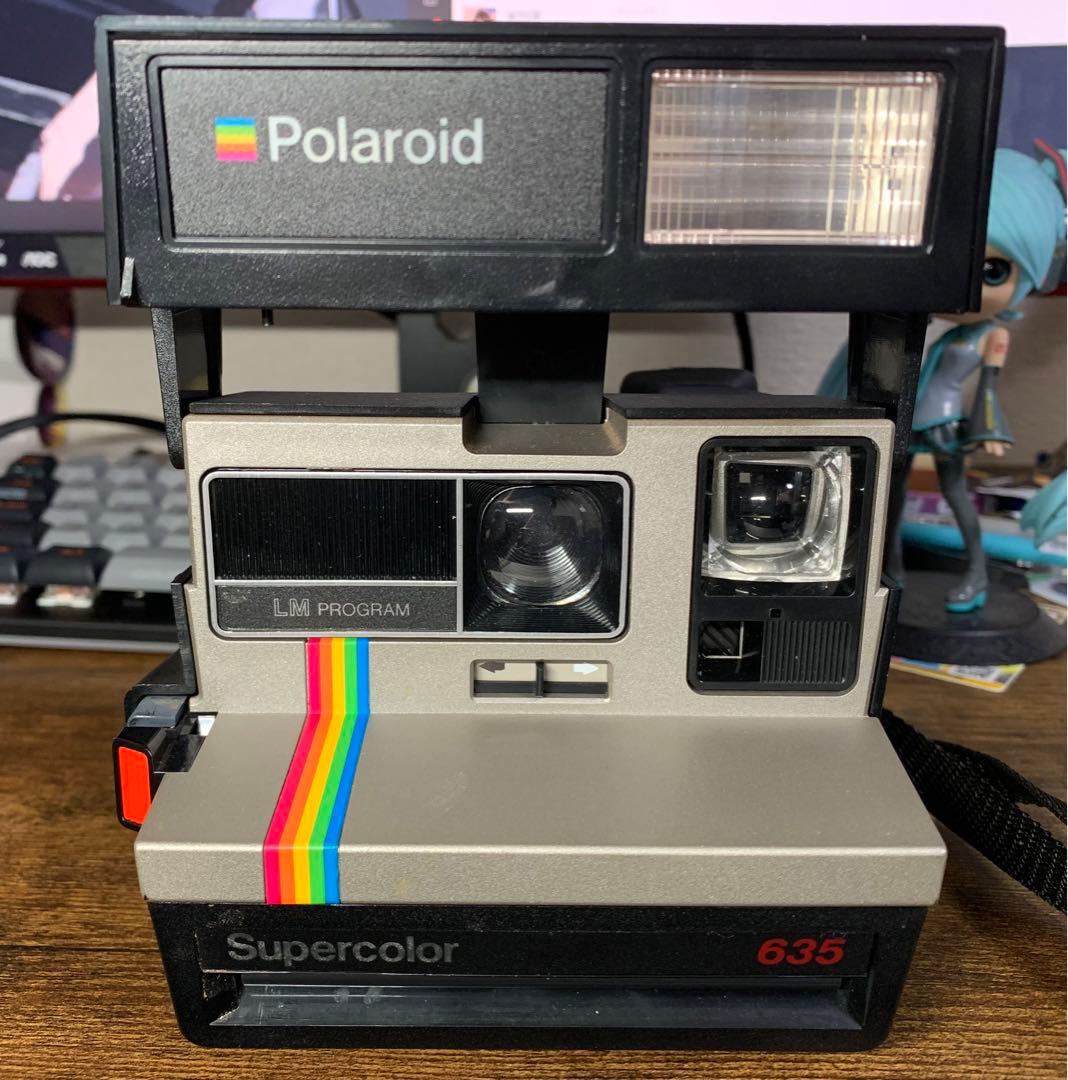 新作揃え 美品 ポラロイドカメラ Polaroid Supercolor 635