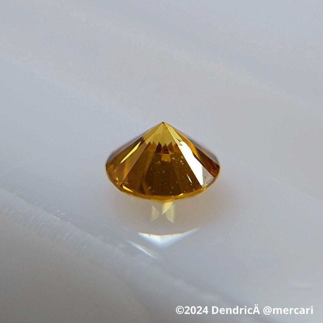 ファンシービビッドオレンジイエロー ダイヤモンドルース