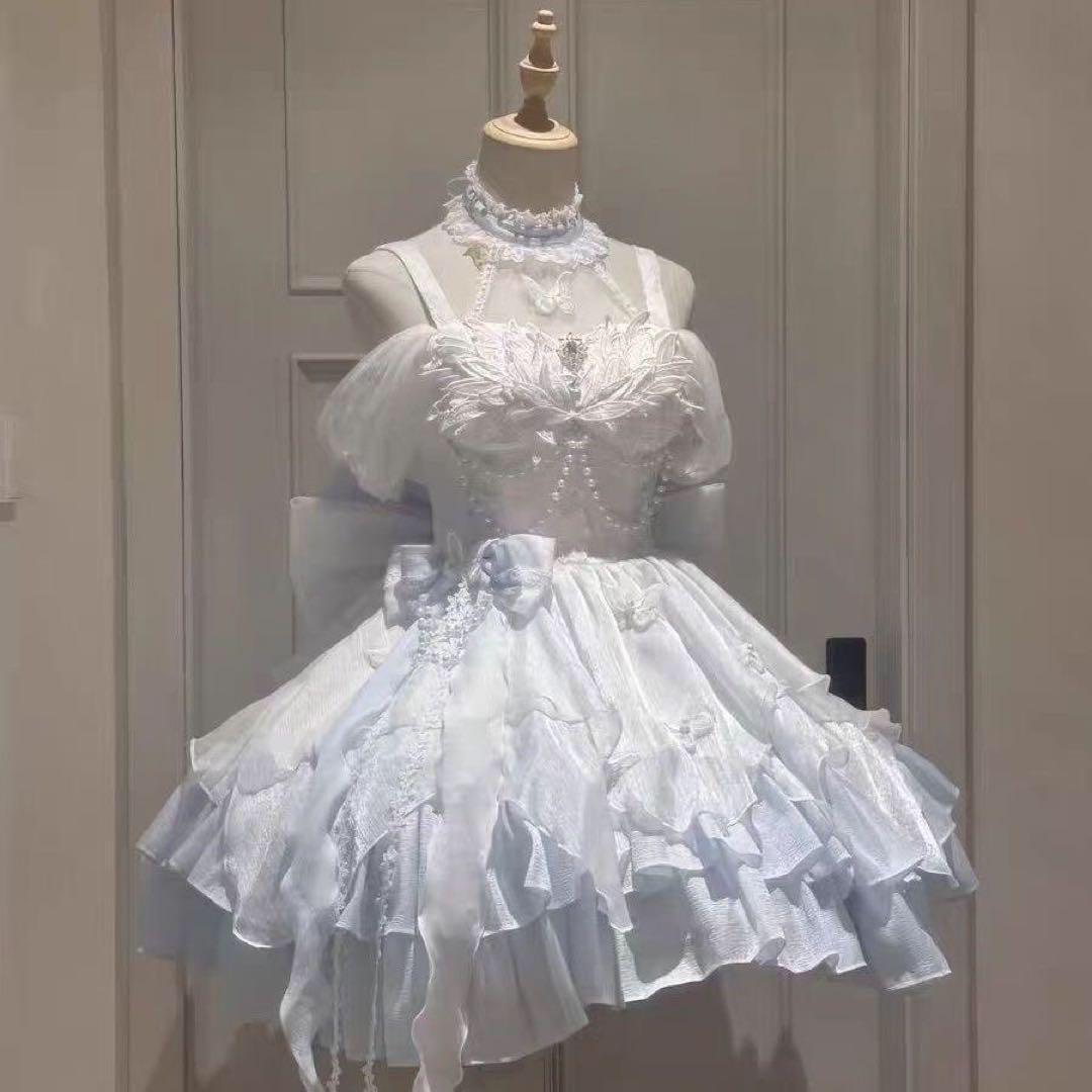 【信頼】 かわいい お嬢様 メイド衣装 ロリータ 可愛いドレス ワンピース コスプレ衣装