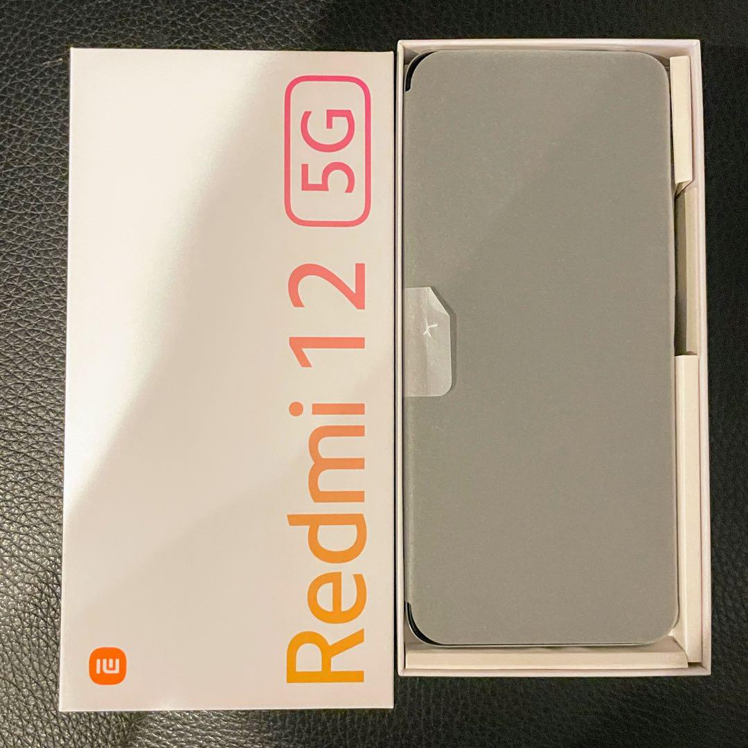 新品⭐︎未使用】Redmi 12 5G ポーラーシルバー 128GB