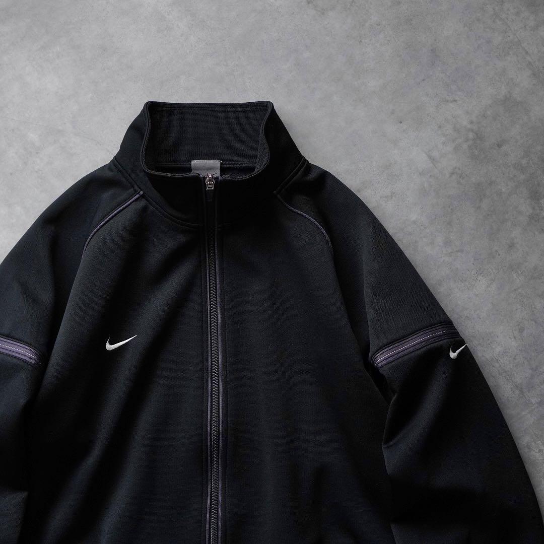 00s OLD NIKE トラックジャケット ジャージ ブラック