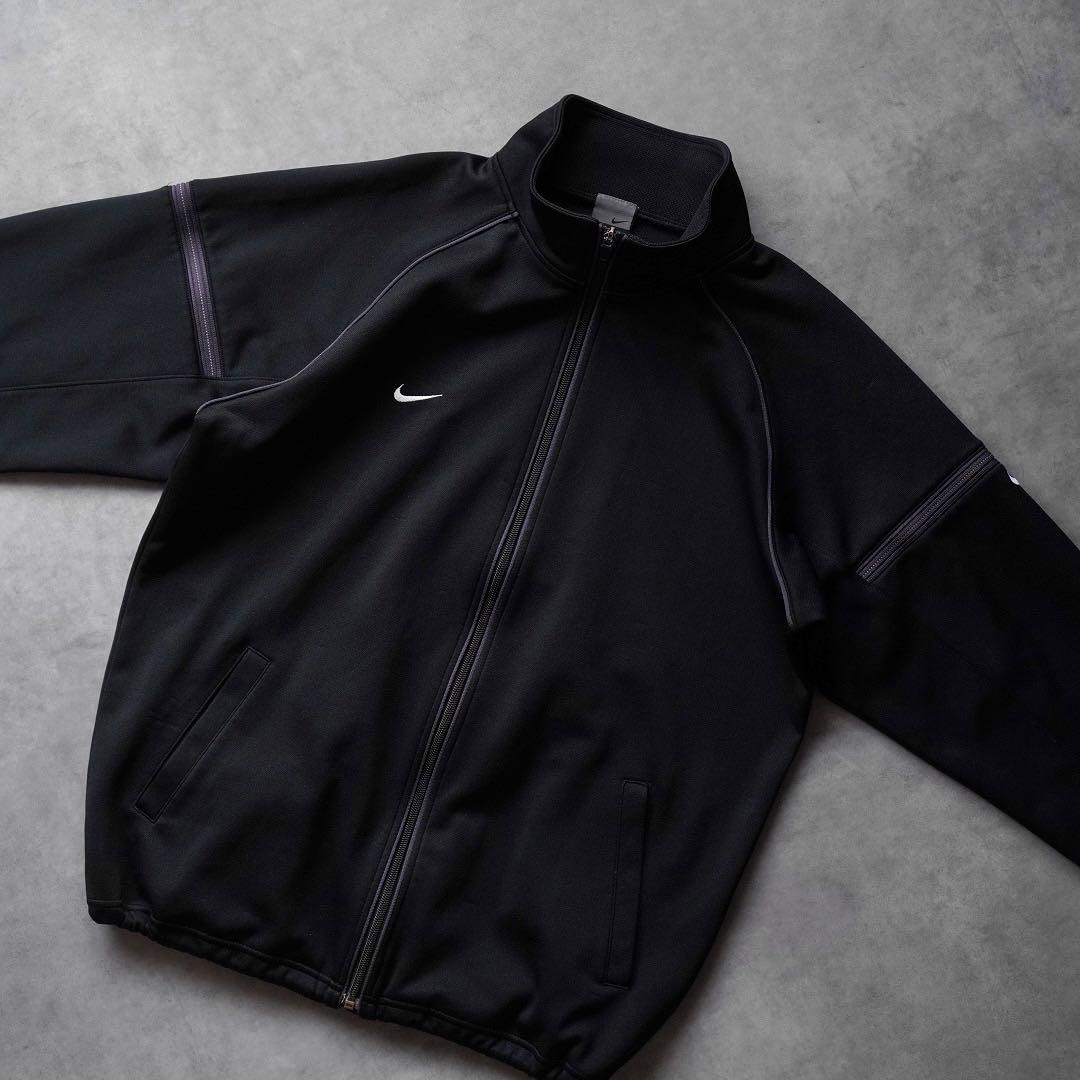 00s OLD NIKE トラックジャケット ジャージ ブラック