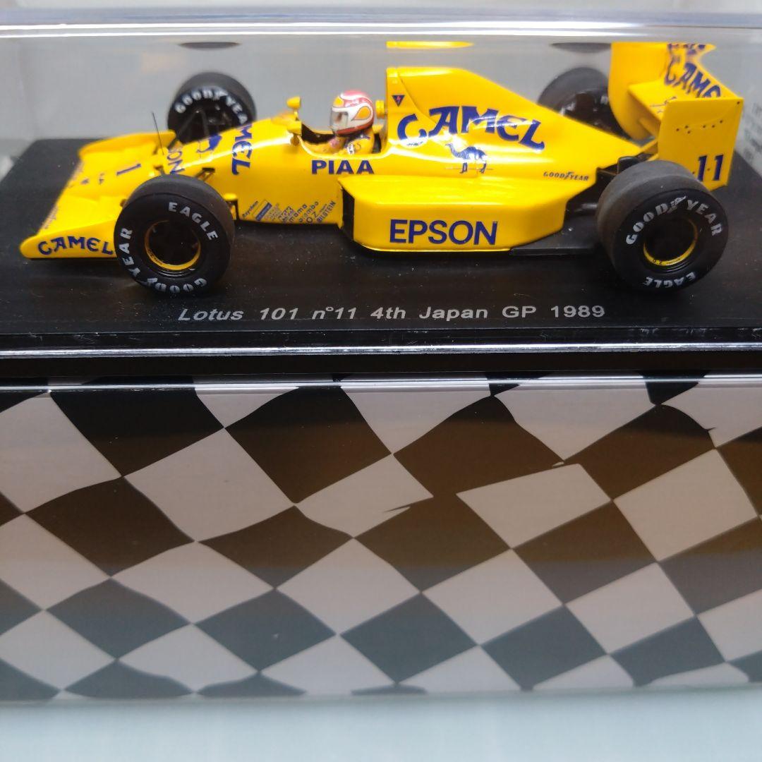 1/43 スパーク Lotus101 #11 1989 日本GP ピケ 4th