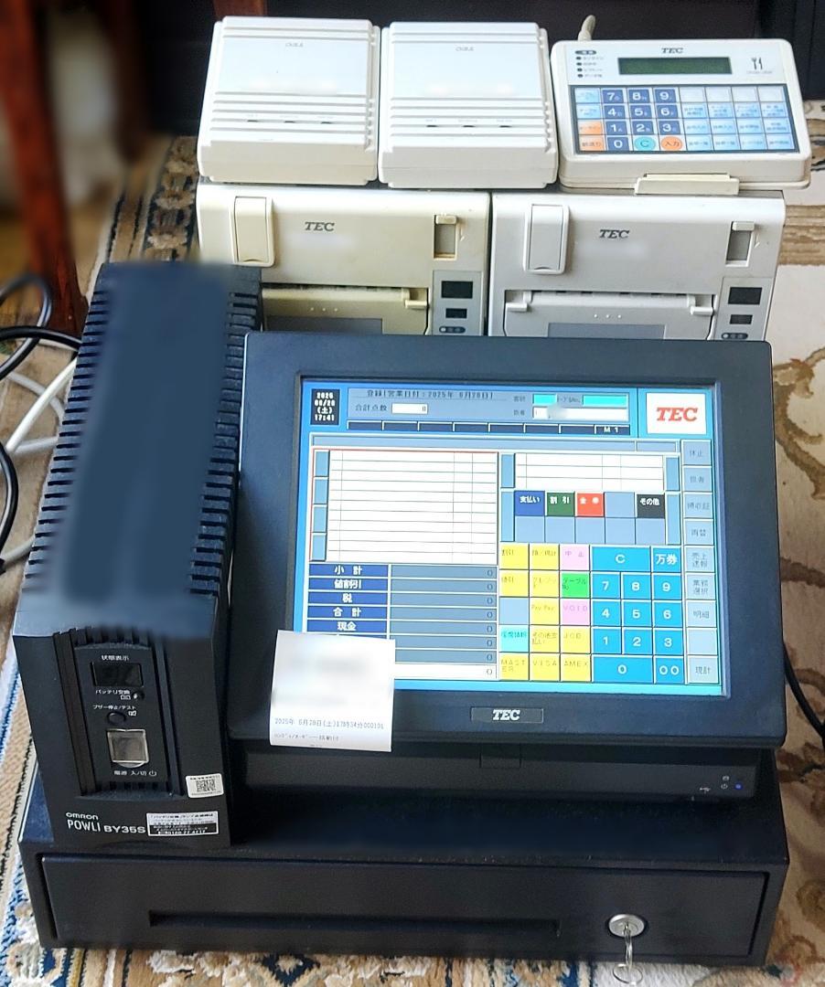 整備済 東芝テック POSレジ ST-C10 タッチパネルレジスター