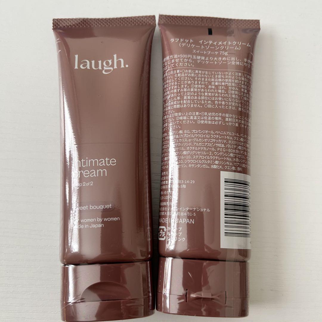 laugh. Intimate Cream6本セット＆ミスト2本 楽天市場】50%OFF【お一人様3個まで数量限定】laugh.(ラフドット