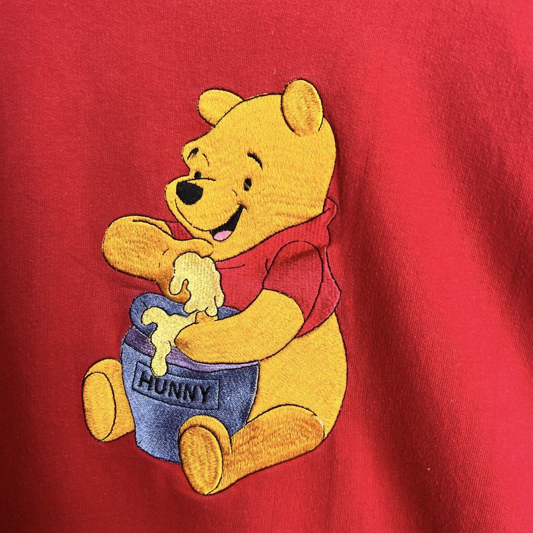 POOH ディズニー ヴィンテージ プーさんスウェット トレーナー