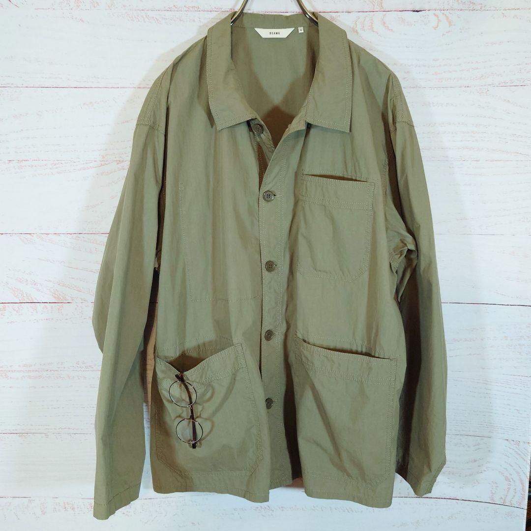 【極美品】 BEAMS/ビームス/カバーオール/ミリタリー/ジャケット/完売品