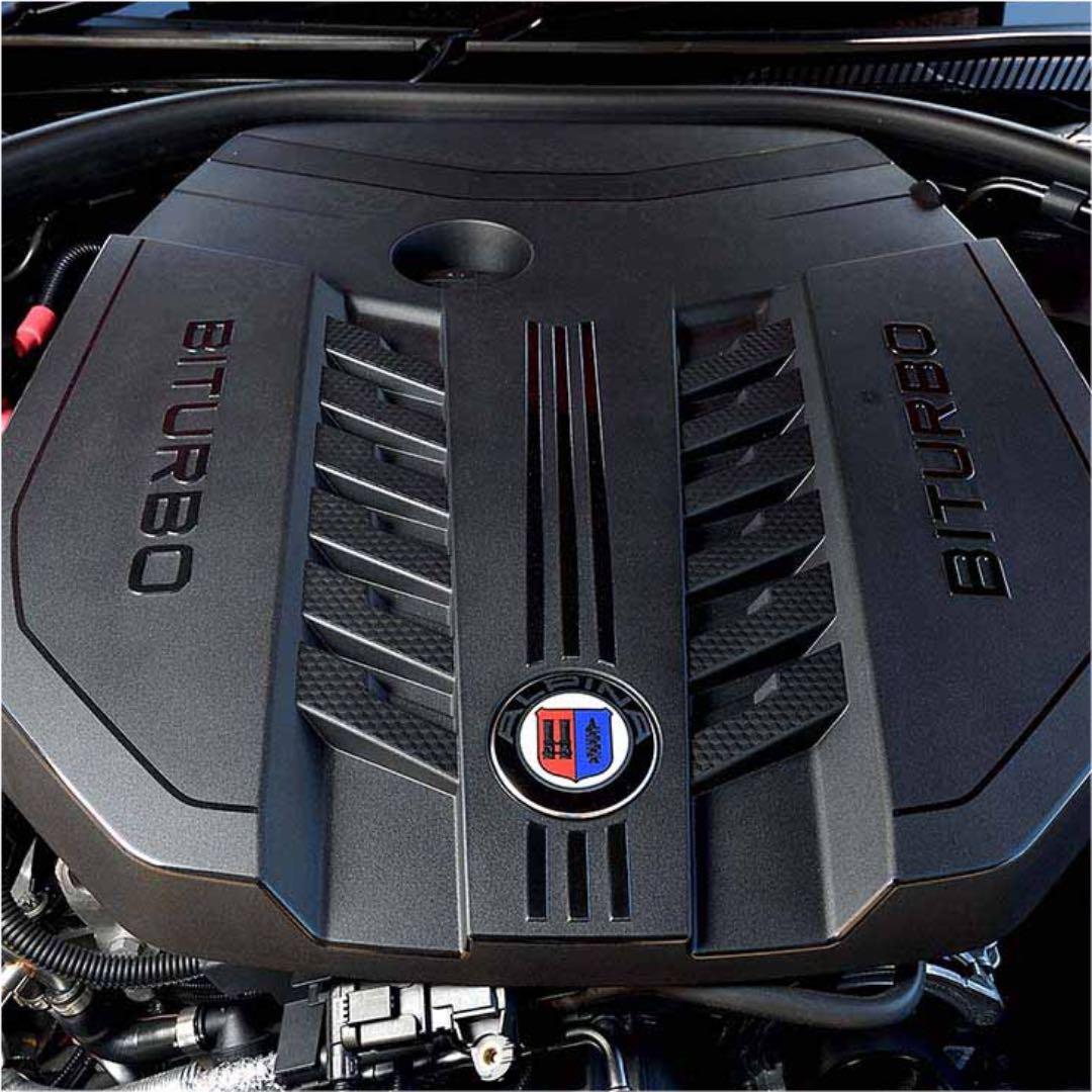 アルピナエンジンヘッド用エンブレム　BMW ALPINA