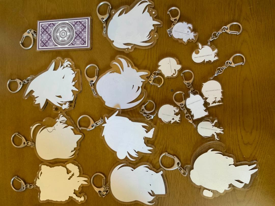 中古】ゆずソフト アクリルキーホルダー まとめ売り - メルカリ