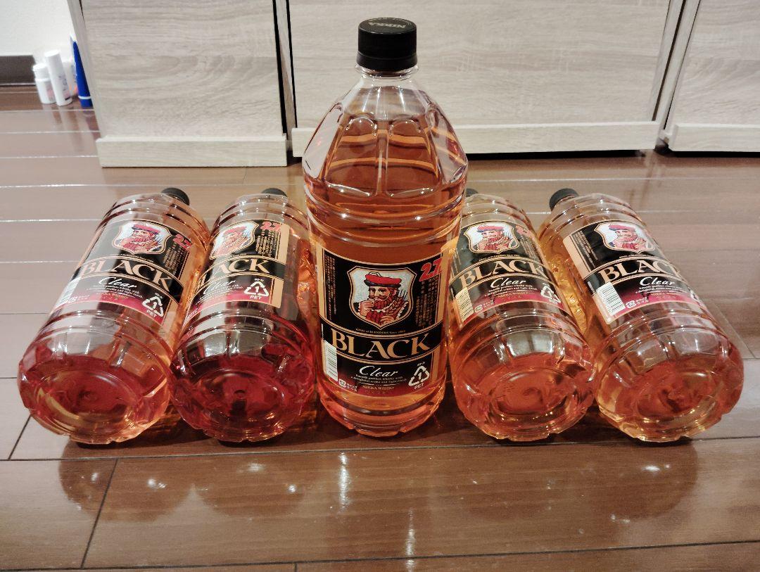 ブラック クリアウイスキー 2700ml5本商品説明をご覧くださいセット