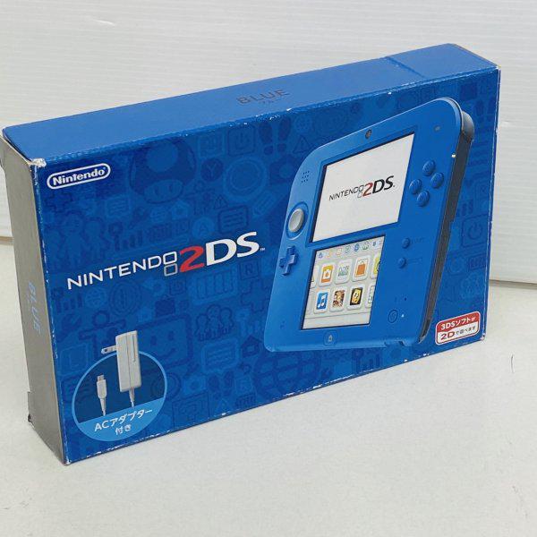 安い最新作 未使用品 ブルー メーカー生産終了 4eUzZ-m61986814962 極美品ニンテンドー2DS 超歓迎得価