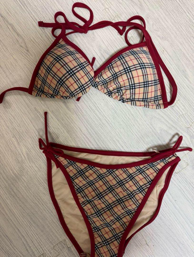 BURBERRY BLUE LABEL 水着 ビキニ 3点セット