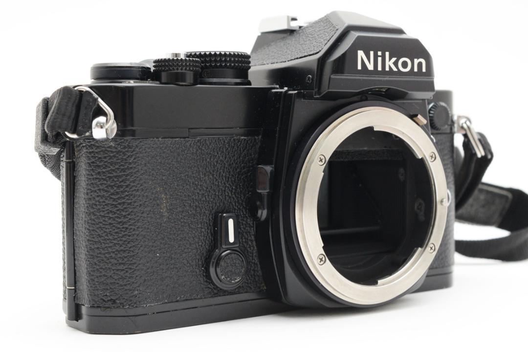 超美品 NIKON FM ブラック フィルムカメラ　モルト新品交換済 B380