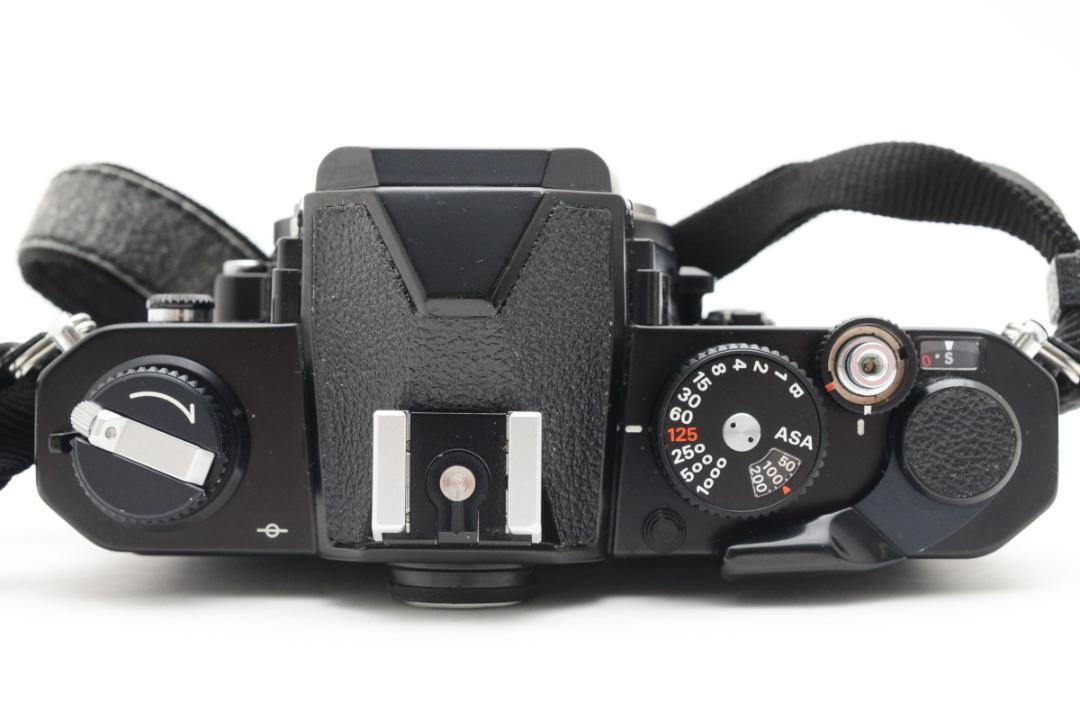 超美品 NIKON FM ブラック フィルムカメラ　モルト新品交換済 B380