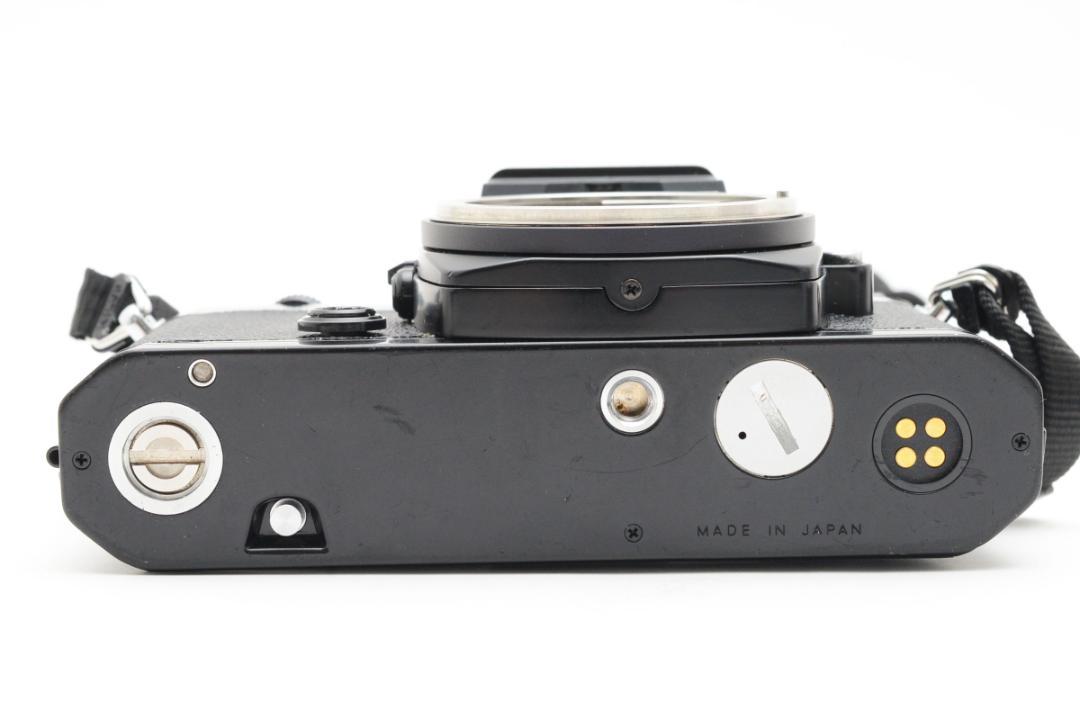 超美品 NIKON FM ブラック フィルムカメラ　モルト新品交換済 B380
