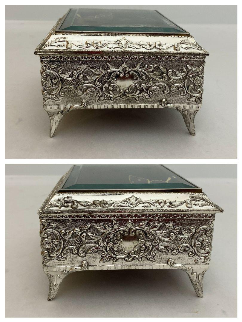SANKYO 宝石箱 オルゴール 蝶々 ジュエリーボックス