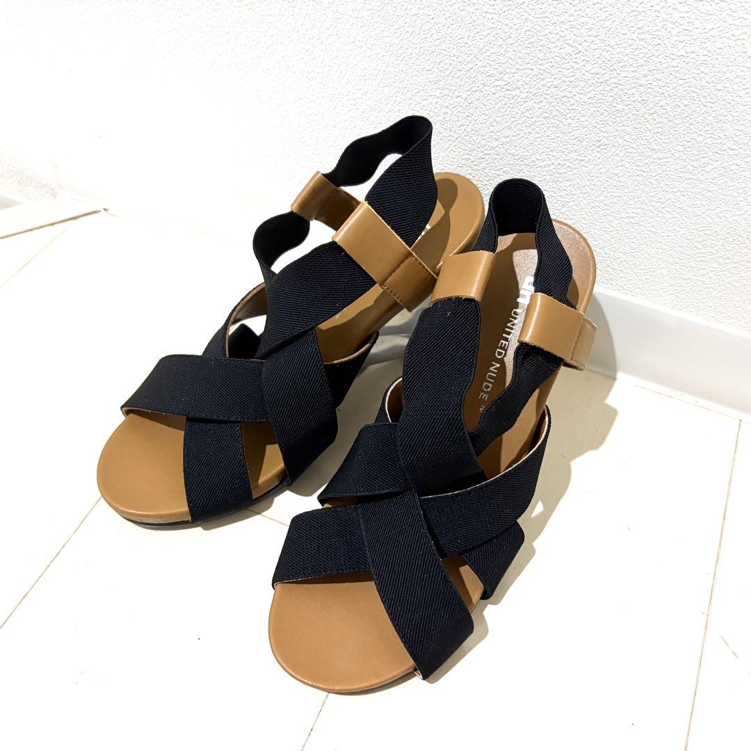 楽天市場】UNITED NUDE ユナイテッドヌード Delta Wedge Sandal