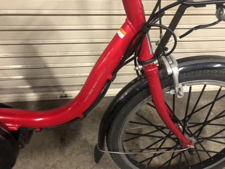 超激得在庫 電動自転車 高年式 残キロSW 8.7ah xD4QH-m61991939151 ヤマハ パス シティ 格安大得価