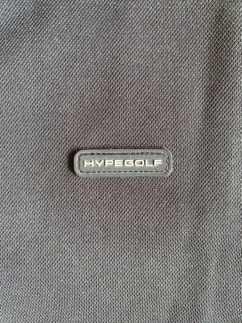 HYPEGOLF ブラック ポロシャツ　L