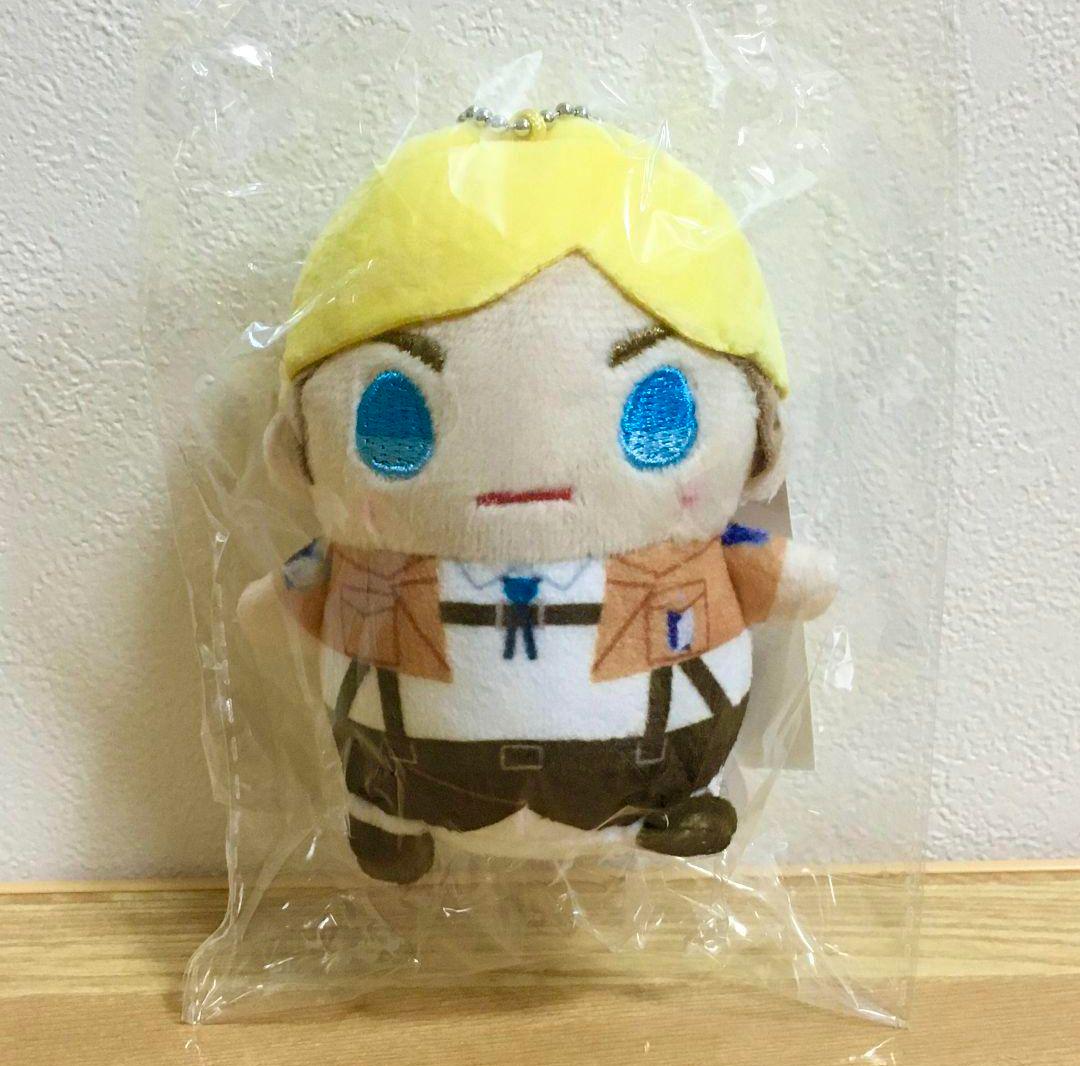 進撃の巨人 まめめいと リヴァイ ぬいぐるみ キーホルダー 最終値下げ】進撃の巨人 まめめいと エルヴィン リヴァイ【完売