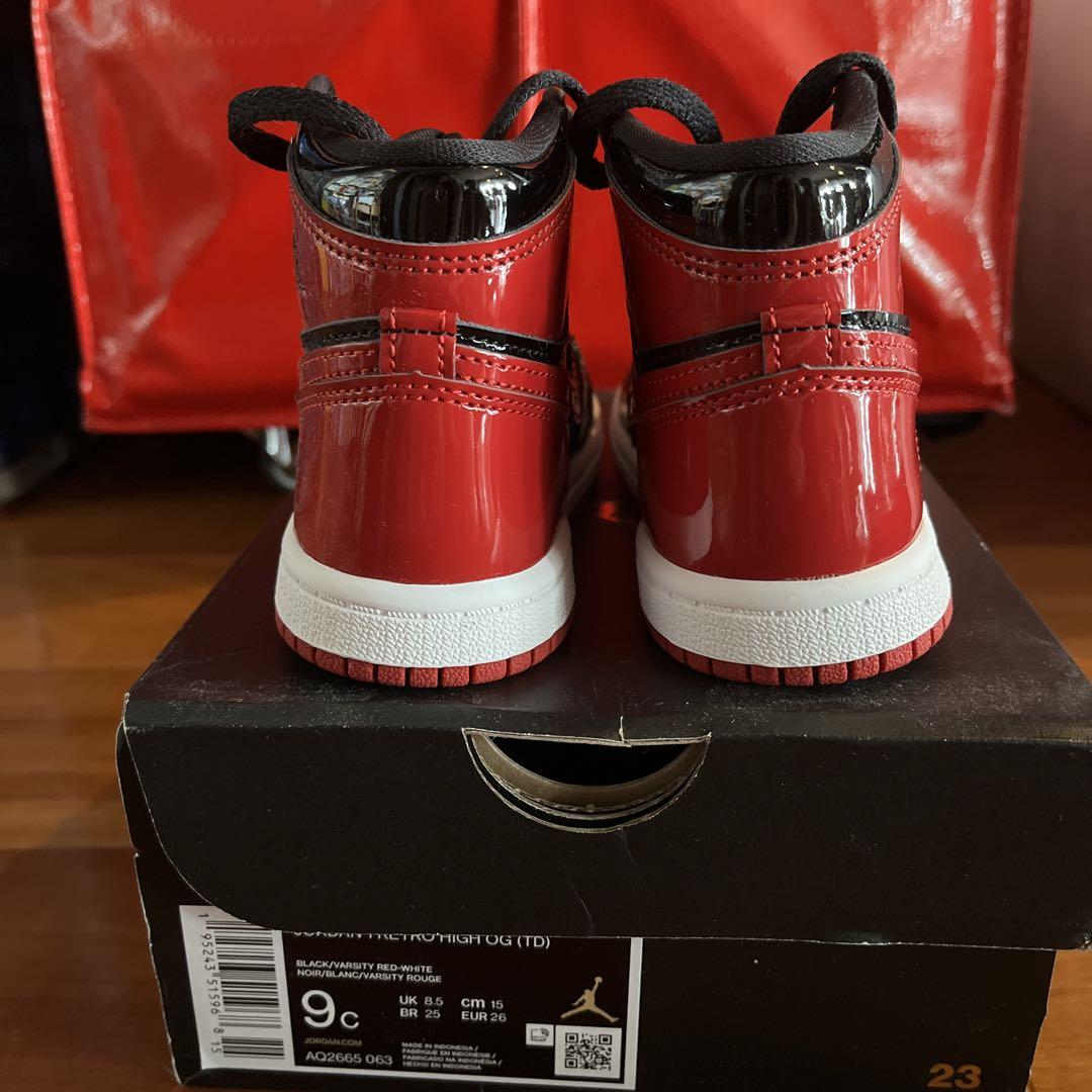 スニーカー NIKE  AIR JORDAN1 RETRO HIGH OG TD 9C