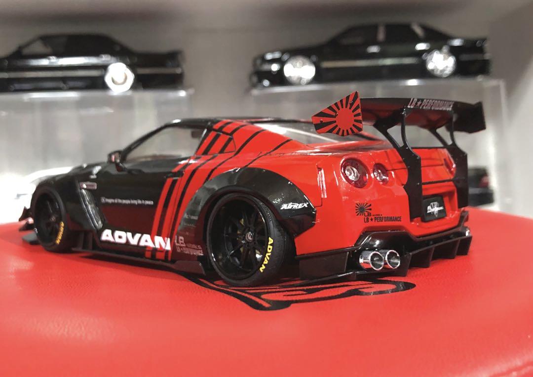 アオシマ LB☆WORKS R35 GT-R ADVANカラー
