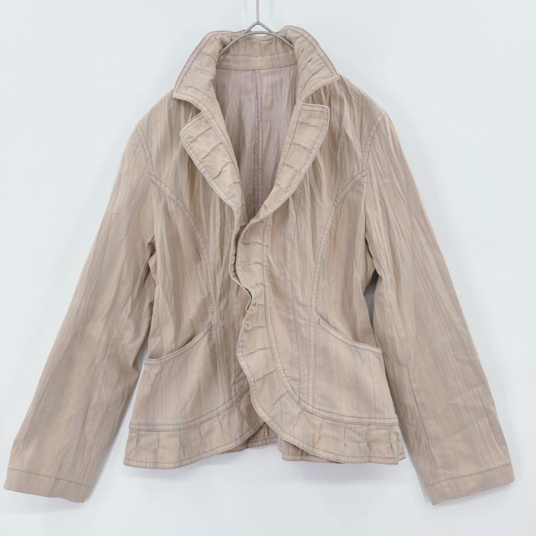 GIANNI LO GIUDICE ベージュ テーラードジャケット