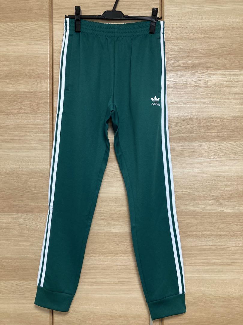 adidas アディダス クラシックス SST トラックパンツ　Ｓ　グリーン