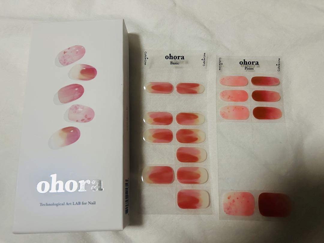 オホーラネイルOhora N TINTED 春ネイル