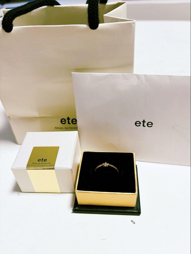 ete 星型デザイン K10リング #9