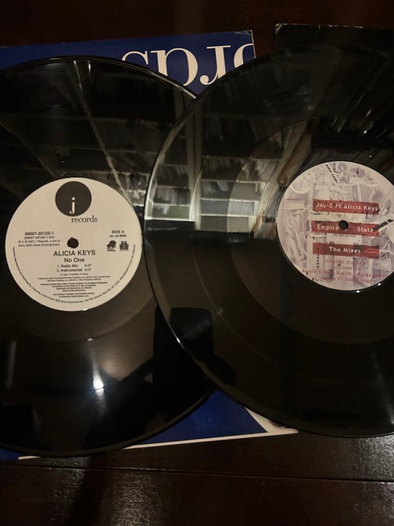 Alicia Keys 2枚セット レコード目立った傷や汚れなし