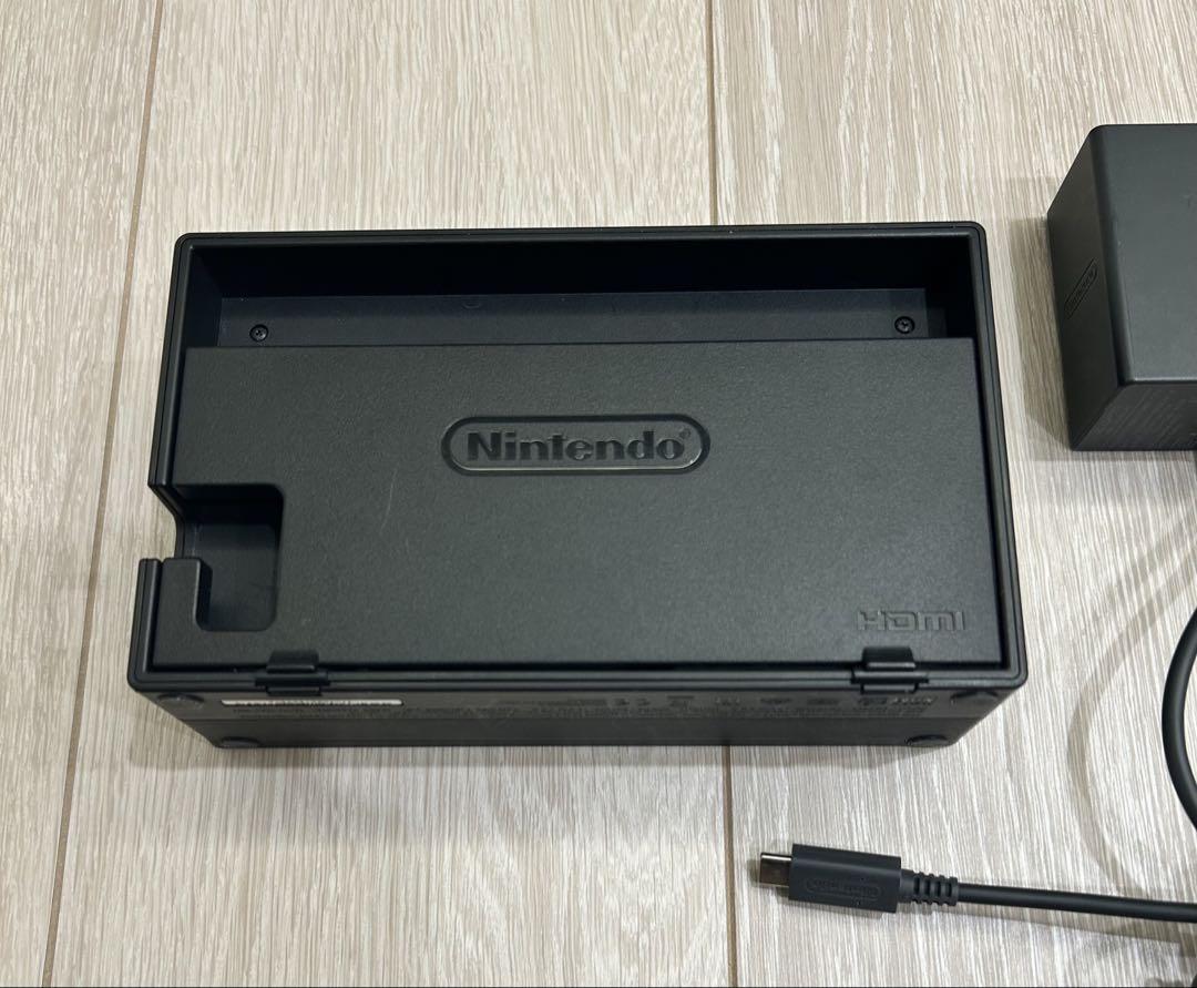訳あり】Nintendo Switch 本体 ブラック ACアダプター付き