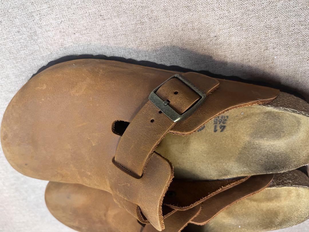 Birkenstock ブラウン バックストラップサンダル - メルカリ