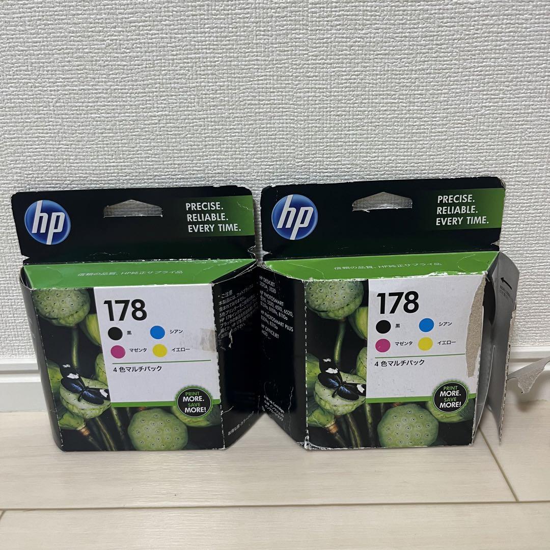 HP 178 4色パック インクカートリッジ - メルカリ
