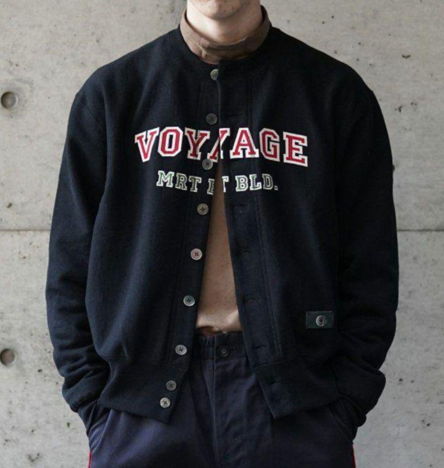 EX.Sweat cardigan 逆PURPLE ｜ KHOKI