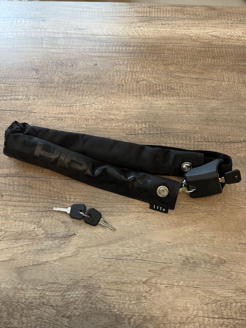 HIPLOK L1 lite ヒップロック　ワイヤーロック 鍵2本付き自転車の鍵