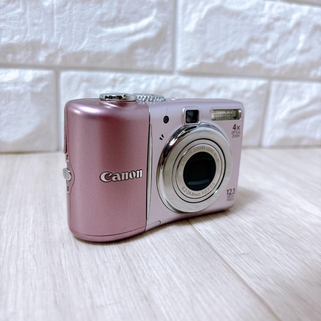 Canon Powershot A1100 IS ピンク デジタルカメラ 乾電池