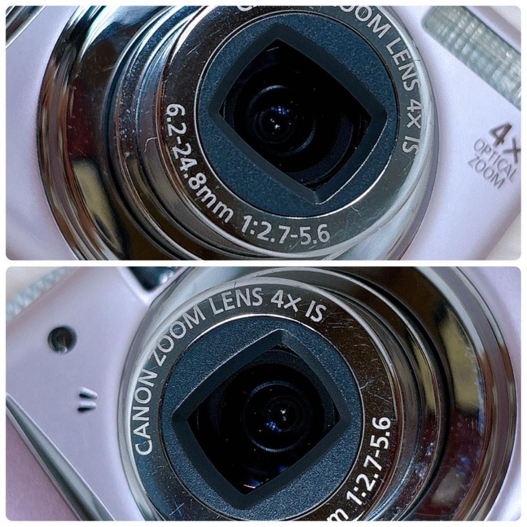 Canon Powershot A1100 IS ピンク デジタルカメラ 乾電池