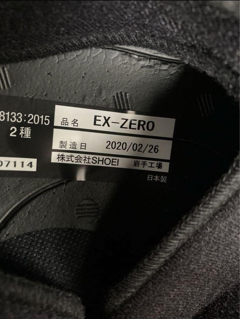 SHOEI ショウエイ EX-ZEROマットブラック XLサイズ - メルカリ