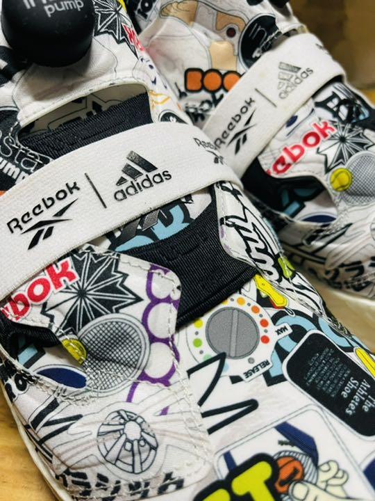 27.5cm本物※超美品!箱付【Reebok×adidas】インスタポンプフューリー ...