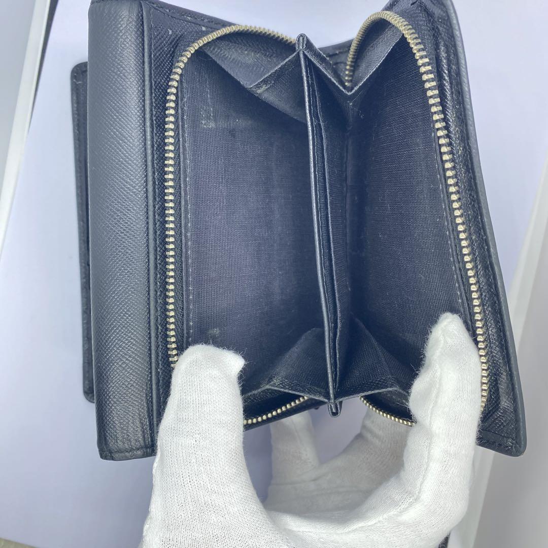 バーバリー 折り財布 ノバチェック　ラウンドファスナー