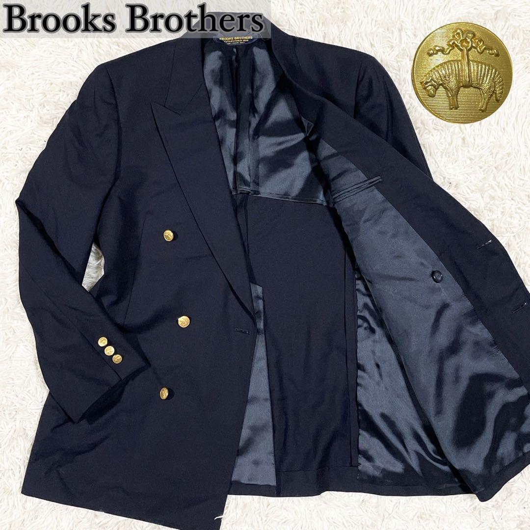 タグなし、新品】Brooks Brothers ブラックブレザー