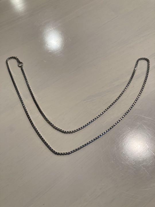 PT850 プラチナ ベネチアンチェーン ネックレス 15g
